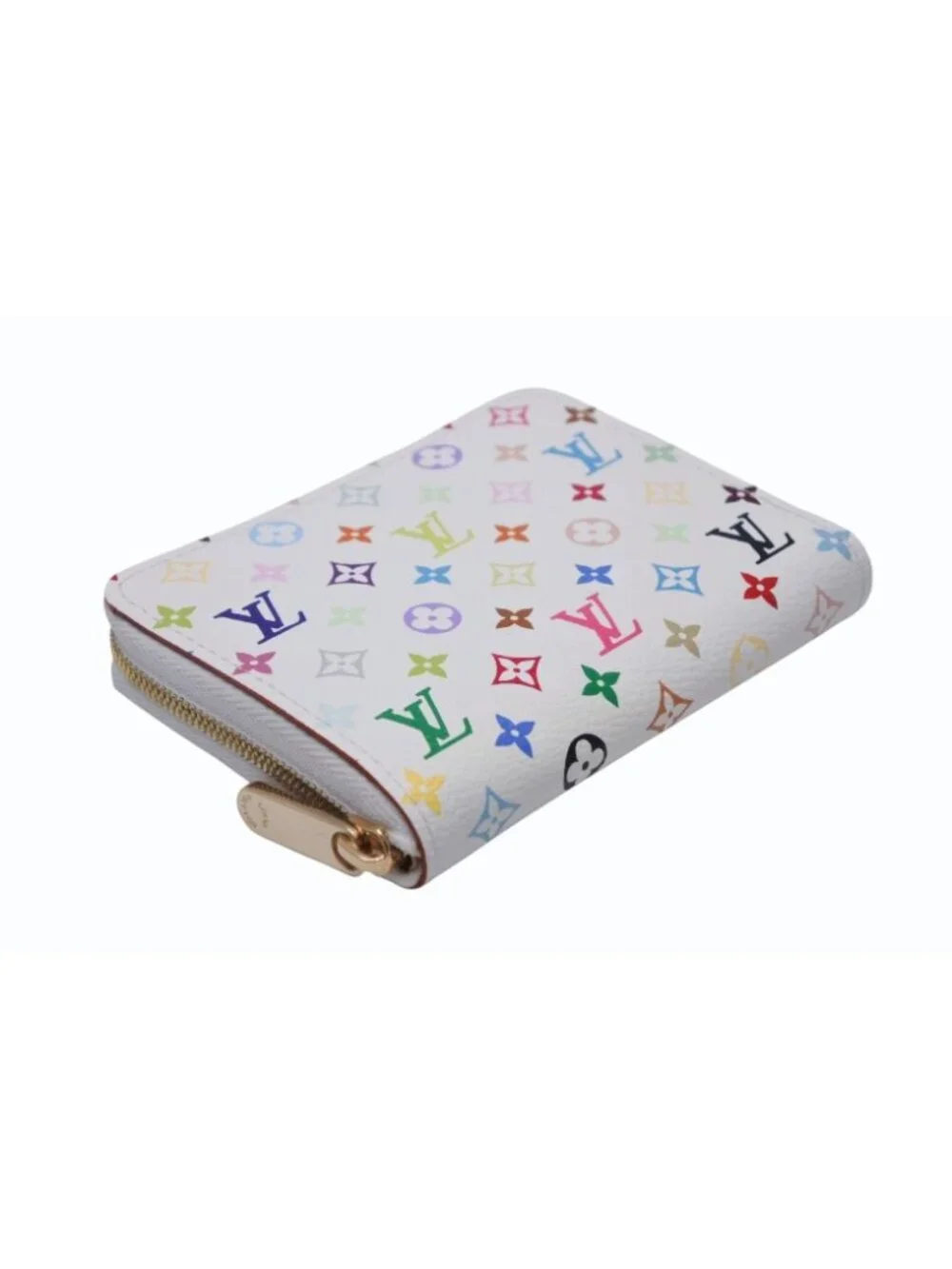 Louis Vuitton Zippy Coin Purse Monogram Multicolor Takashi Murakami